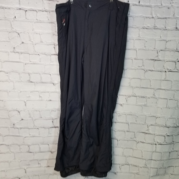 Obermeyer black mens ski snow full zip pants - Picture 3 of 15